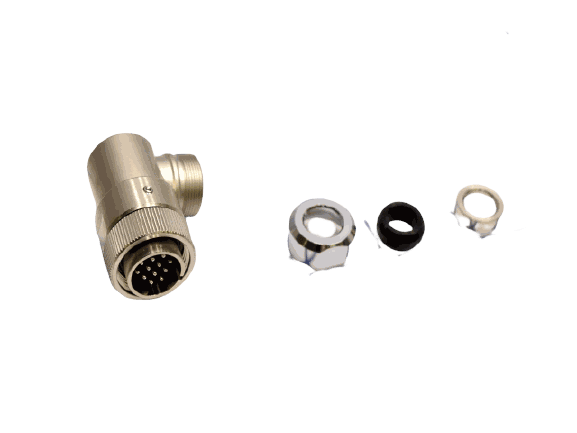 WIRE CONNECTOR ELBOW RDI 90DEGREE 12PIN. FANUC .NEW 100%. 1 YEAR WARRANTY.