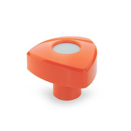 EN5339-32-M5-OR TRIANGULAR KNOB PLASTIC
