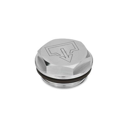 GN742-60-G11/2-AS-1 PLUG ALUMINUM DRAIN
