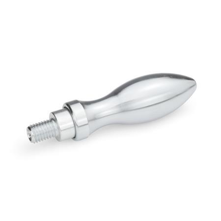 DIN98-ST-16-E REVOLVING HANDLE STEEL