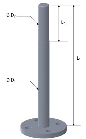 Base para Holder con Rondana de 4 Barrenos