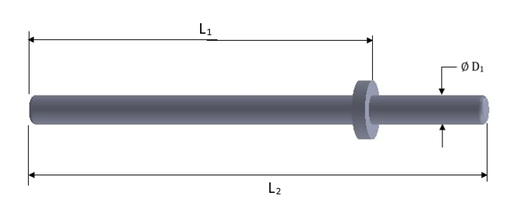 [PTAR-0.75-A-1.00] Pin para tablero de Arnés Eléctrico