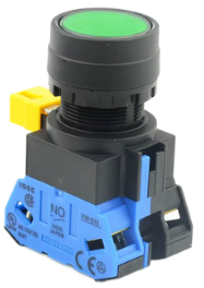 [A55L-0001-0226#M10GA (100% New)] IDEC Control Unit Switch With Green Round Button. FANUC. Original, 12 Months Warranty.