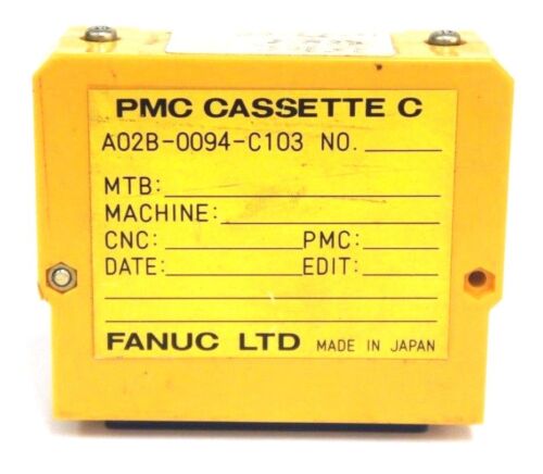 [A02B-0094-C103] A02B-00 CASSETTE C PMC LDR 16K PSCL 168KB