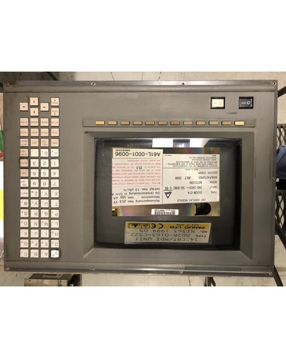 [A02B-0163-C322] 14 COLOR HORIZONTAL CRT/MDI UNIT