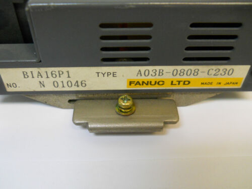 [A03B-0808-C230] A03B-08 I/O EXPANSION UNIT MODEL BIA16P1 16OUT