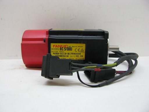 [A06B-0113-B175#0008] Motor AC Servo Jt. 5 0.5kw W/Brake (XGMF-11608)