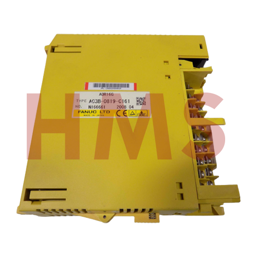 [A03B-0819-C161 AOR16G (90% New)] Relay Output Module 20 Screw Connections and 16 Points 30 VDC / 250 VAC Connection, Drive Option Digital. FANUC. 90% New & Original. 6 Months Warranty.