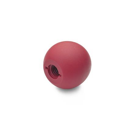 [319-KT-32-M10-C-RT] DIN319-KT-32-M10-C-RT BALL KNOB