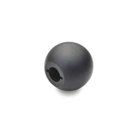 [319-KT-40-M10-C-RT] DIN319-KT-40-M10-C-RT BALL KNOB