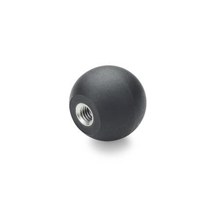 [319-KT-40-M12-E] DIN319-KT-40-M12-E BALL KNOB