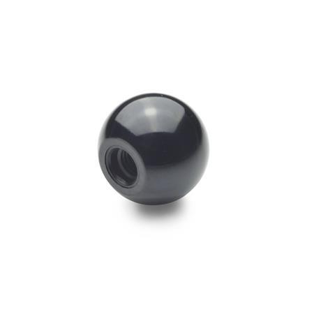 [319-KU-50-M10-C] DIN319-KU-50-M10-C BALL KNOB DUROPLAST