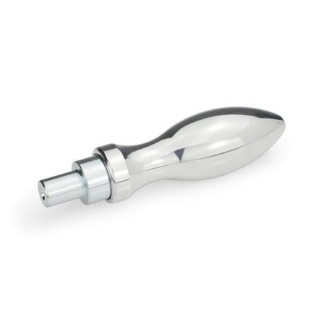 [20WG58/D] DIN98-AL-20-D  REVOLVING HANDLE ALUMINUM