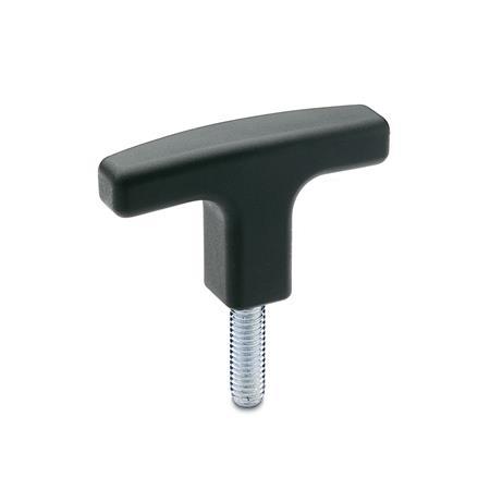 [563.1-67-M10-20] EN563.1-67-M10-20 T-HANDLE TECHNOPOLYMER