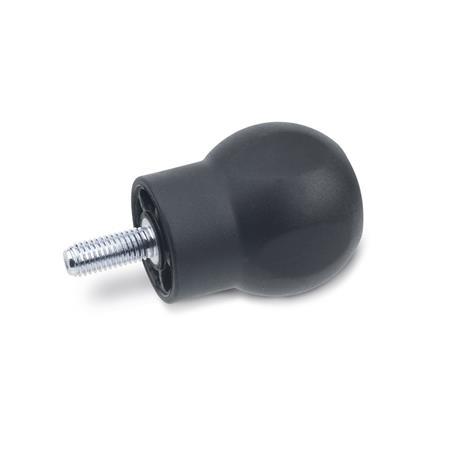 [675-50-M8-20] EN675-50-M8-20    ERGOSTYLE SOFT KNOB