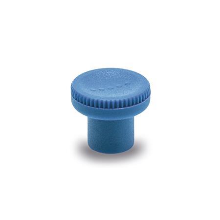 [676-31-M8-VDB] EN676-31-M8-VDB ERGO KNURLED KNOB