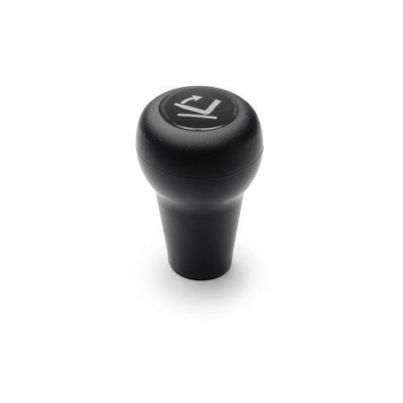 [718.1-45-65-B12-T] EN718.1-45-65-B12-T MUSHROOM KNOB