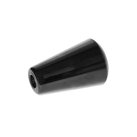 [8NB61] GN419-30-M8 TAPERED KNOB PLASTIC