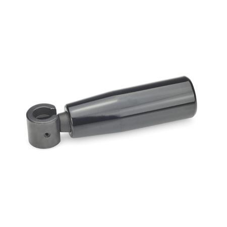 [28WG64] GN598.3-KU-28 RETRACTABLE HANDLE PLASTIC