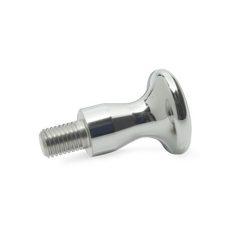 [75.5-32-M10-E-PL] GN75.5-32-M10-E-PL  WAIST SHAPED KNOB