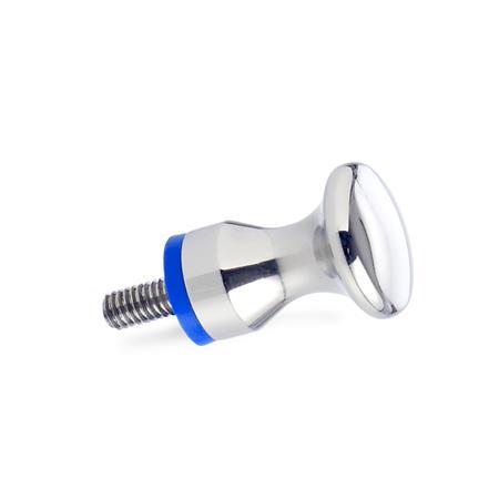 [75.6-32-M8-E-PL-E] GN75.6-32-M8-E-PL-E WAIST SHAPED KNOB
