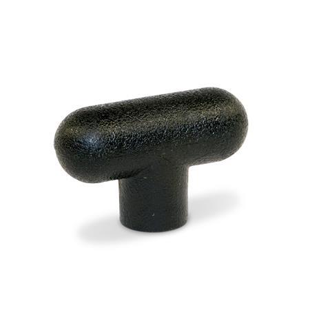 [D1700] TBK-2.25-1/4X20 T-BAR KNOB PLASTIC