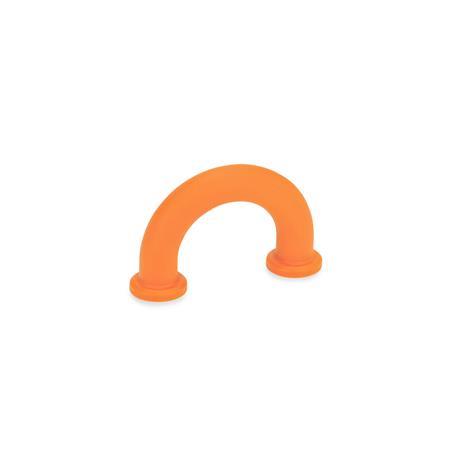 [224.3-10-40-B3.5-OR] EN224.3-10-40-B3.5-OR FINGER GRIP HANDLE