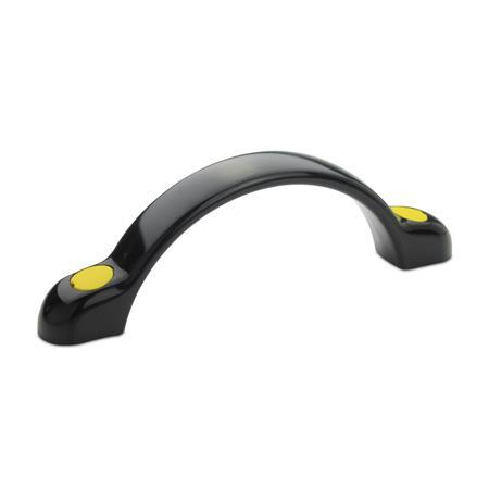 [365-132-A-DGB] EN365-132-A-DGB ARCHED HANDLE PLASTIC