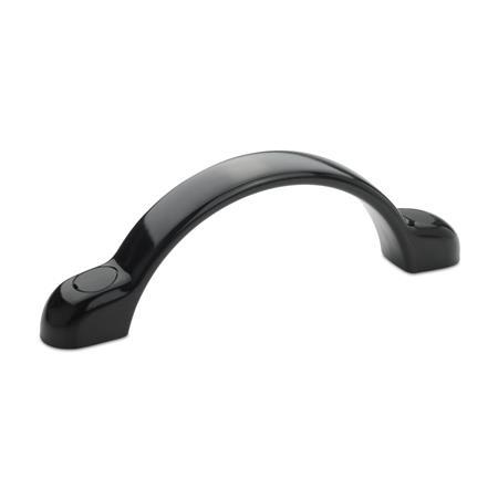 [365-132-B-DSG] EN365-132-B-DSG ARCHED HANDLE PLASTIC
