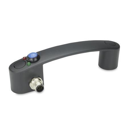 [628.4-132-SL] EN628.4-132-SL U-HANDLE W/ SWITCH