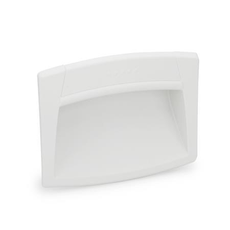 [731-90-WS-1] EN731-90-WS-1 TRAY HANDLE WHITE CLIP-IN