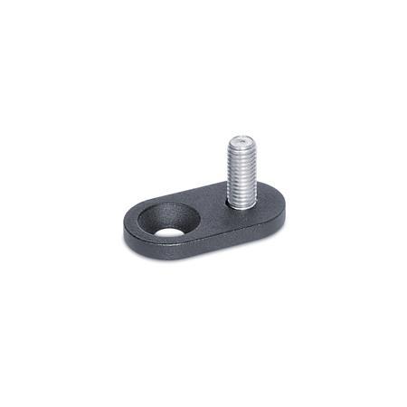[181-ZD-26-M8-SW] GN181-ZD-26-M8-SW MOUNTING PLATE W/SCREW