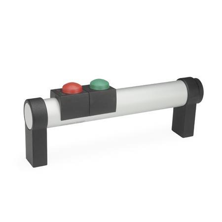 [331-200-EL-T2-1] GN331-200-EL-T2-1 TUBULAR HANDLE