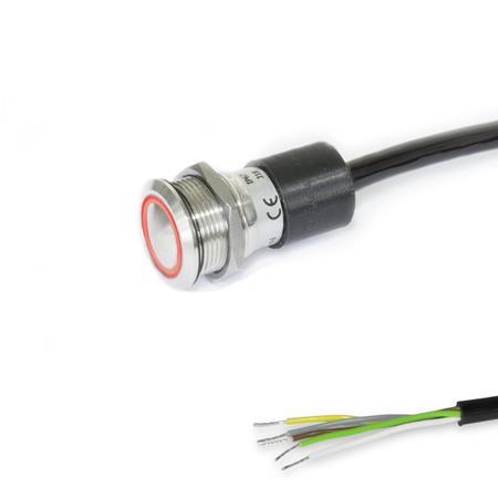[3310-W-RG-2-K-2] GN3310-W-RG-2-K-2 PUSH BUTTON SWITCH