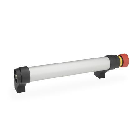 [332-200-EL-T0-2-L] GN332-200-EL-T0-2-L ANGLED TUBULAR HANDL