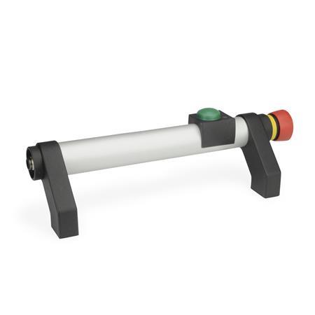 [332-300-SW-T1-2-R] GN332-300-SW-T1-2-R ANGLED TUBULAR HANDL