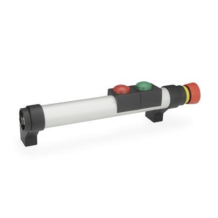 [332-300-SW-T2-2-L] GN332-300-SW-T2-2-L ANGLED TUBULAR HANDL