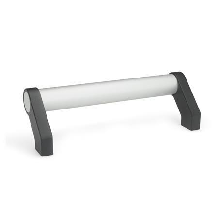 [333-30-600-A-EL] GN333-30-600-M8-A-EL TUBULAR HANDLE