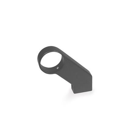 [333.8-28-A-SW] GN333.8-28 M8 ANGLED HANDLE LEG STEEL