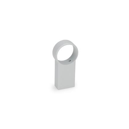 [333.9-28-A-SR] GN333.9-28 M8 STRAIGHT HANDLE LEG STEEL