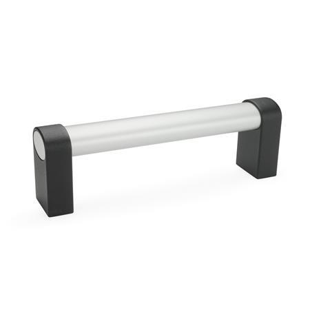 [334-36-800-EL] GN334-36-800-M8-EL TUBULAR HANDLE