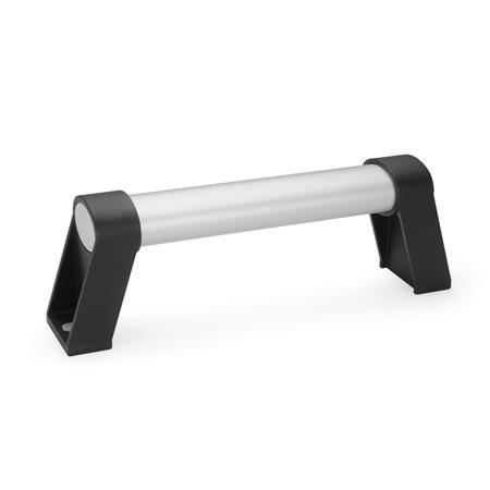 [334.1-36-8-EL] GN334.1-1.42-8-EL OVAL TUBE HANDLE ALUM