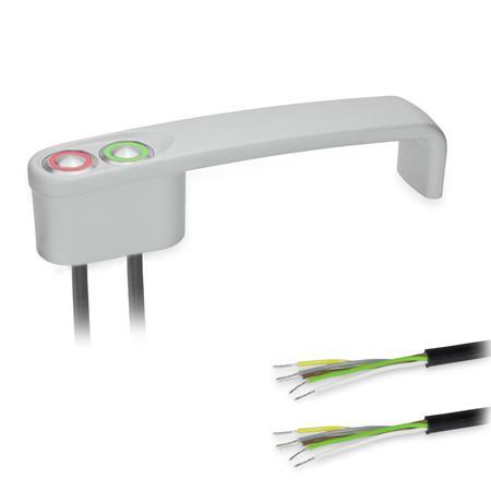 [422.1-AL-172-SR] GN422.1-AL-172-SR CABINET U-HANDLE