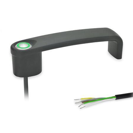 [422.1-AL-172-SW] GN422.1-AL-172-SW CABINET U-HANDLE