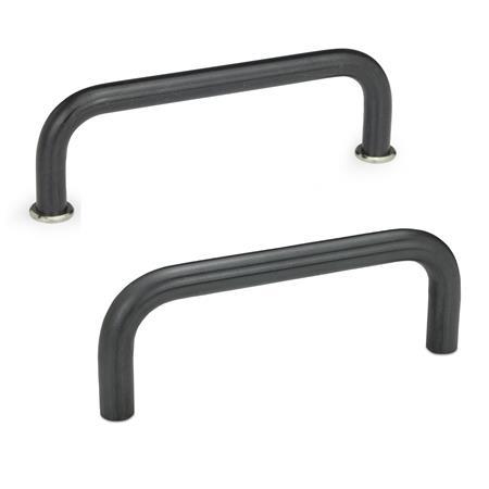 [425-8-100-BT] GN425-8-100-BT CABINET U-HANDLE STEEL