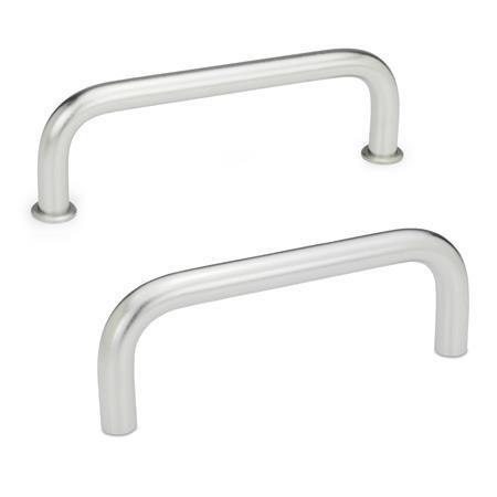 [425-NI-8-96-EP] GN425-NI-8-96-EP CABINET U-HANDLE