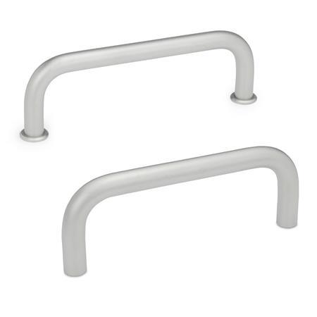 [425-NI-8-96-GS] GN425-NI-8-96-GS CABINET U-HANDLE