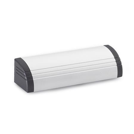 [430-400-EL] GN430-400-EL LEDGE HANDLE ALUMINUM