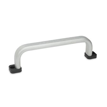 [668-20-170-B-BL] GN668-20-170-B-BL CABINET U-HANDLE