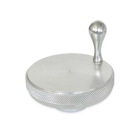 [0BFH1] ALCK-3-BLANK KNURLED CONTROL KNOB